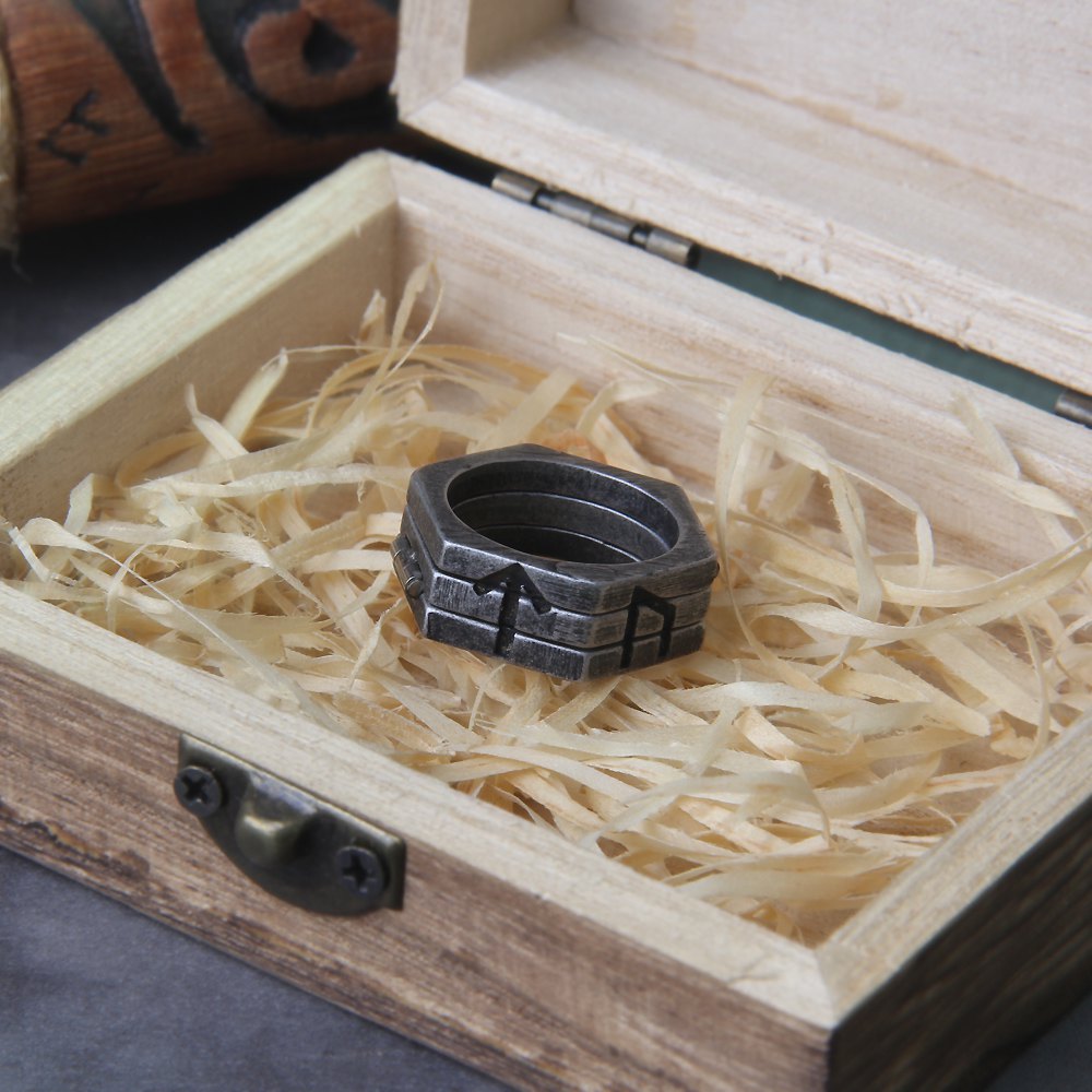 3 IN 1 Runes Ring