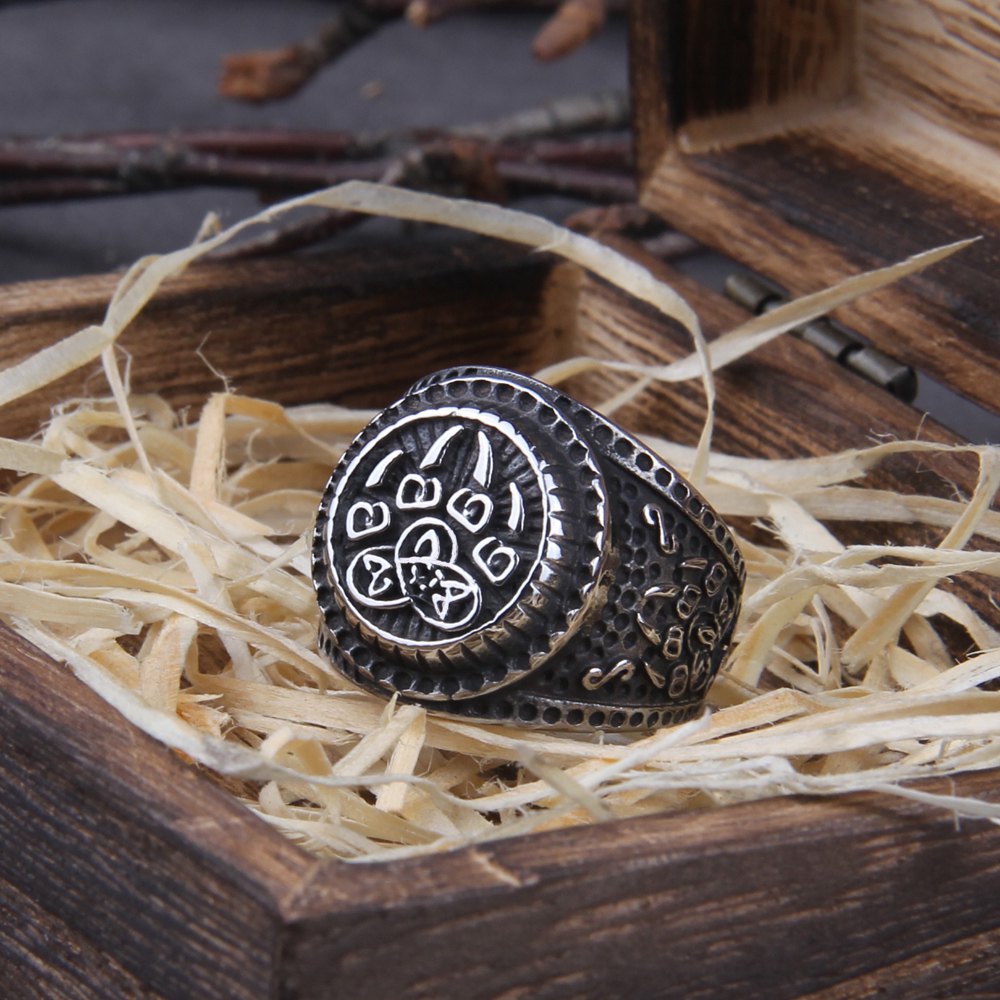 Bear Paw Claw Ring