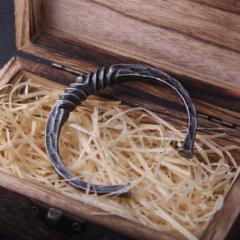 Frosted Black Iron Bracelet