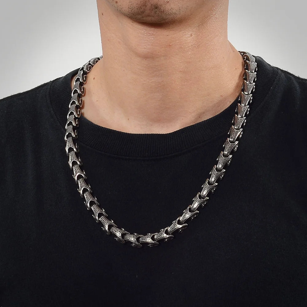 Ouroboros Dragon Necklace