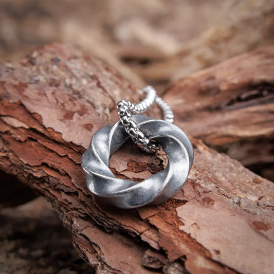 The Mobius Ring Necklace