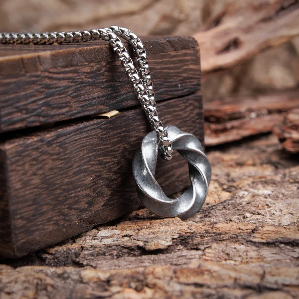 The Mobius Ring Necklace
