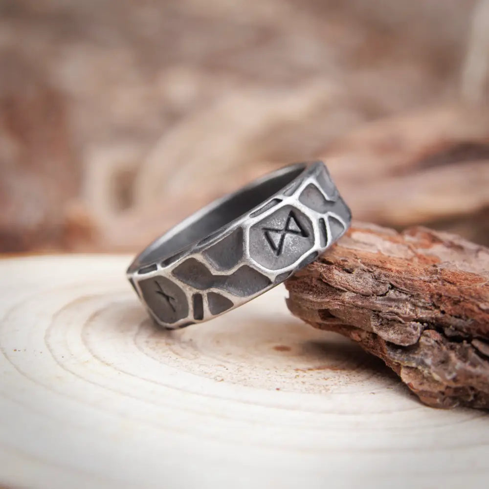 Norse Amulet Runes Ring