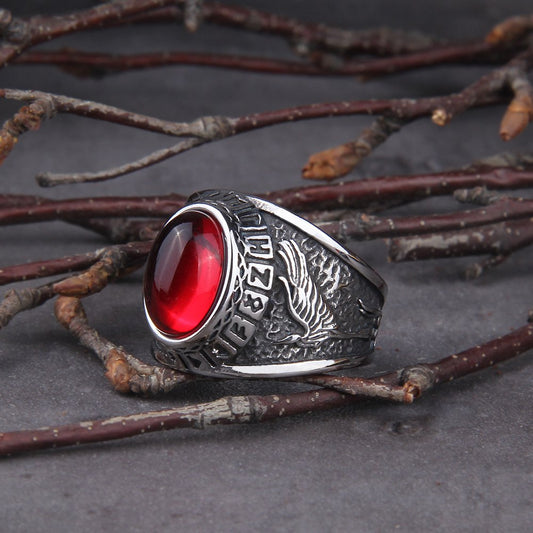 Red Stone Ring