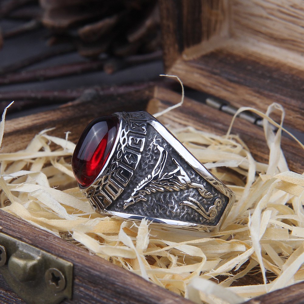 Red Stone Ring