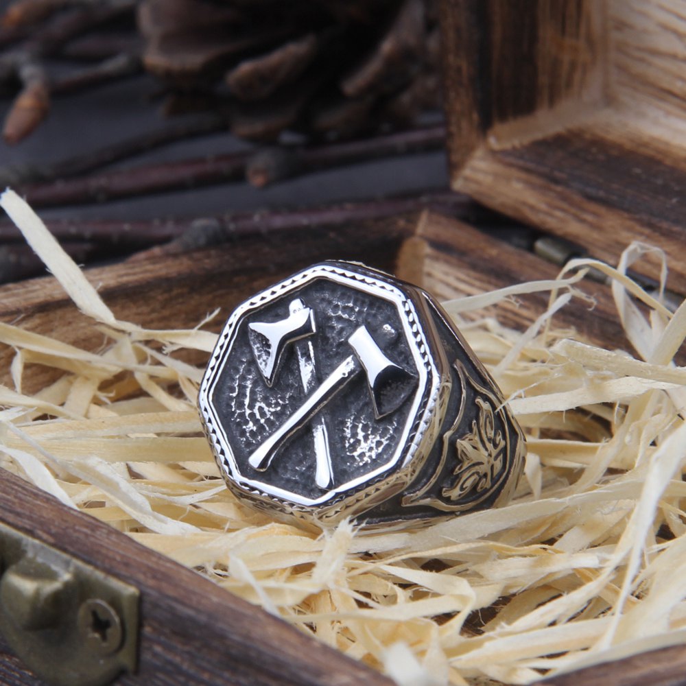 Viking Axe Ring
