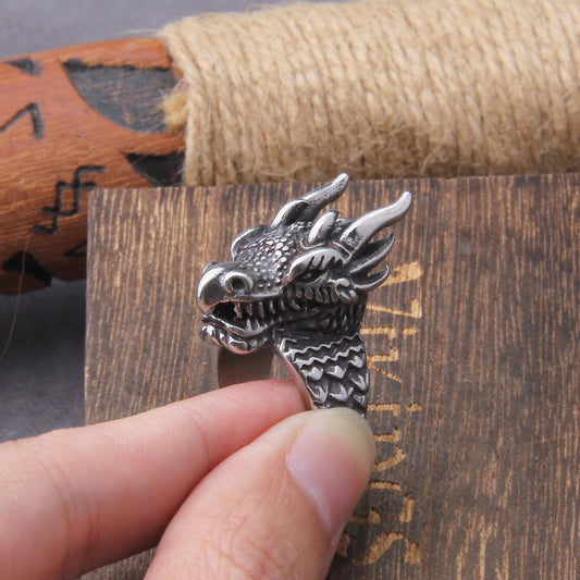 Viking Dragon Ring