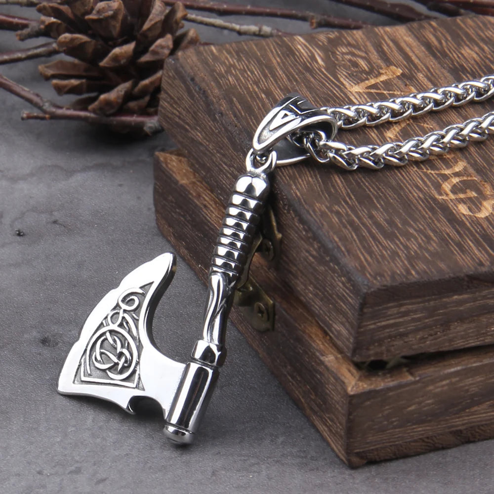 Viking Axe Necklace