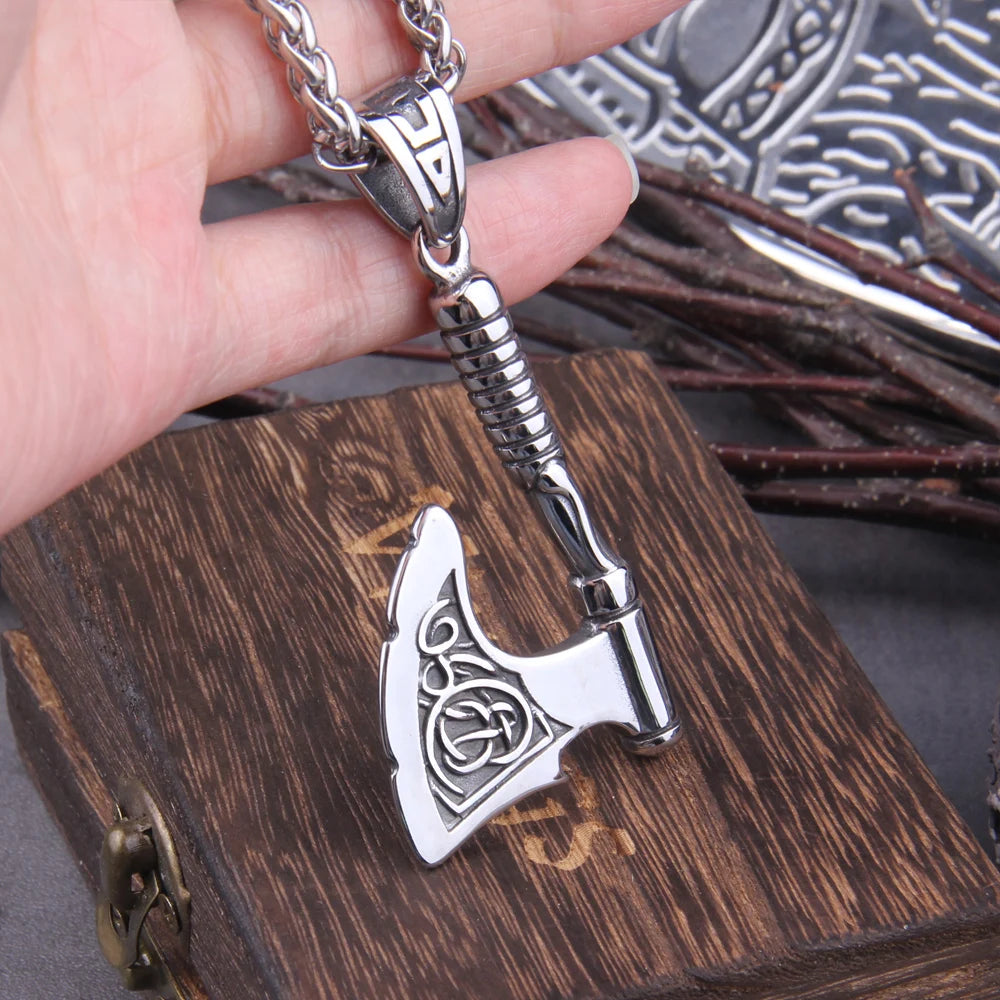 Viking Axe Necklace