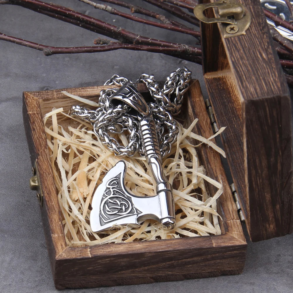 Viking Axe Necklace