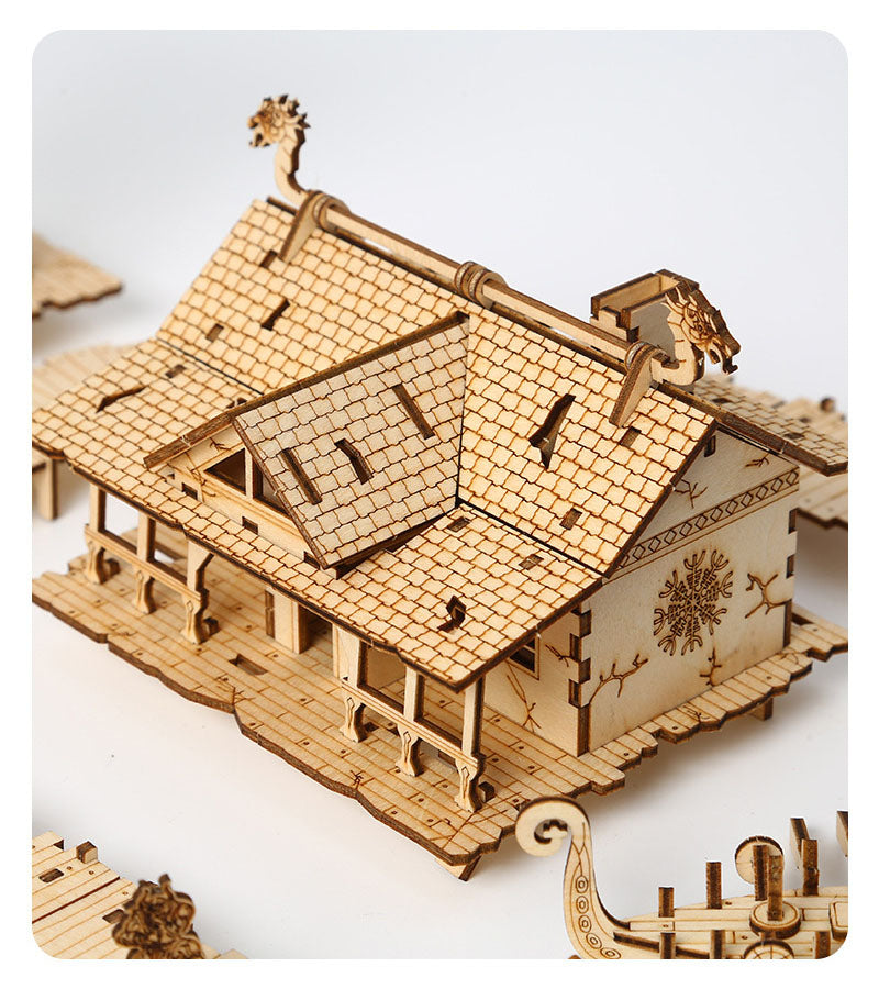 Viking Fishery (3D wooden puzzle)