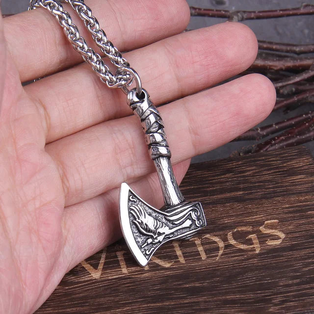 Viking Axe Necklace