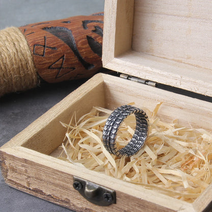 Ouroboros Snake Ring