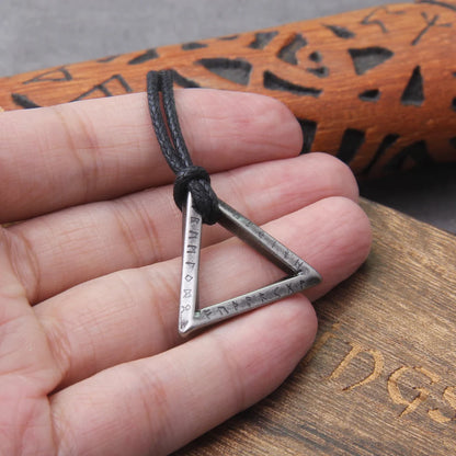 Runes Mobius Strip Pendant