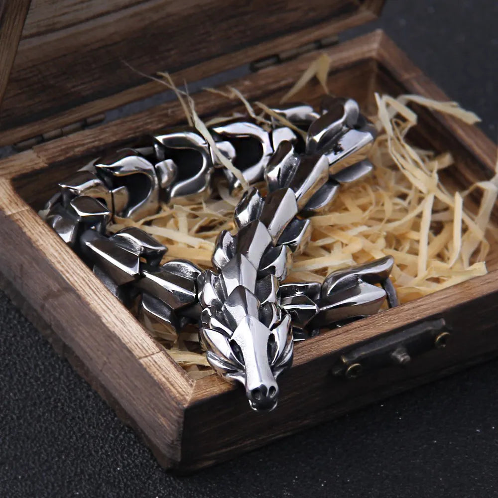 Viking Jormungandr Bracelet