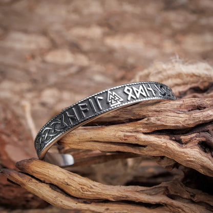 Nordic Runes Mjolnir Hammer Bracelet