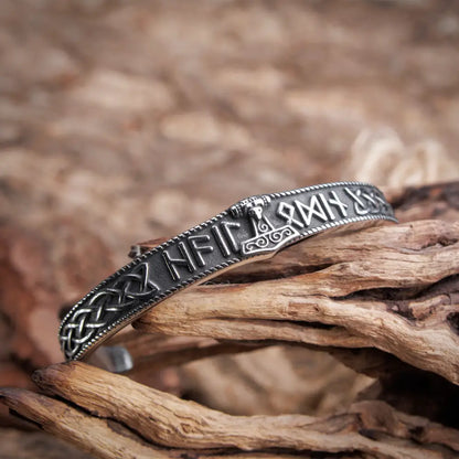 Nordic Runes Mjolnir Hammer Bracelet