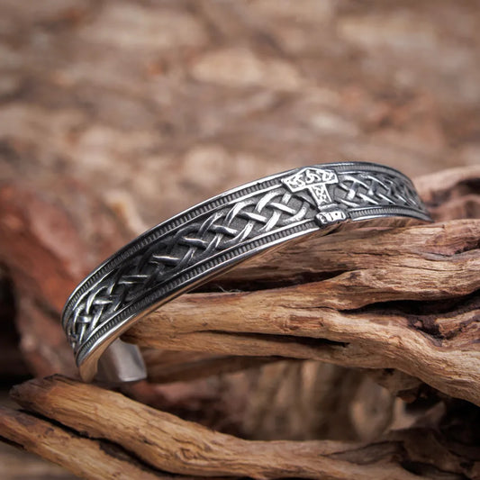 Nordic Runes Mjolnir Hammer Bracelet