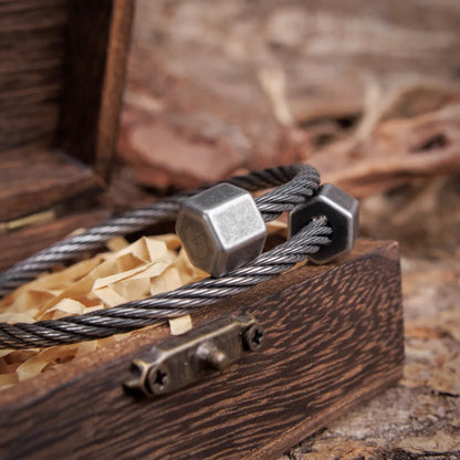 Vintage Hammer Bracelet