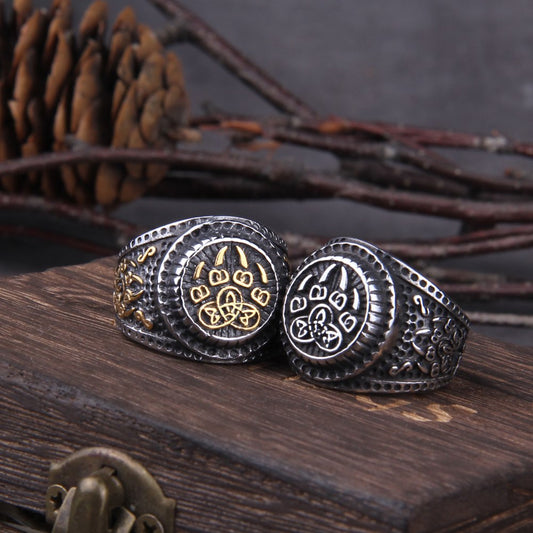 Bear Paw Claw Ring