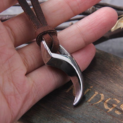 Fenrir Wolf Fang Teeth Necklace