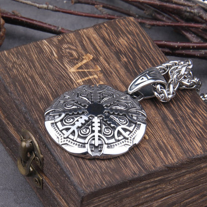 Helm of Awe Shields Necklace