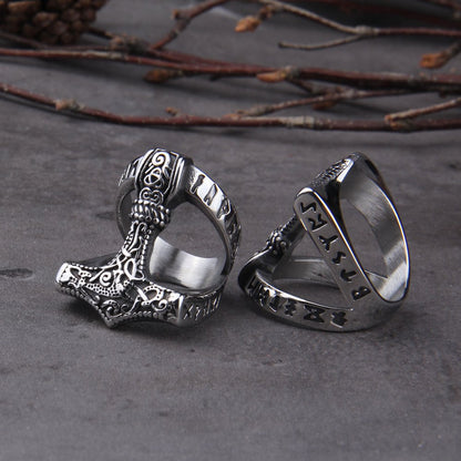 Mjolnir Thor's Hammer Ring