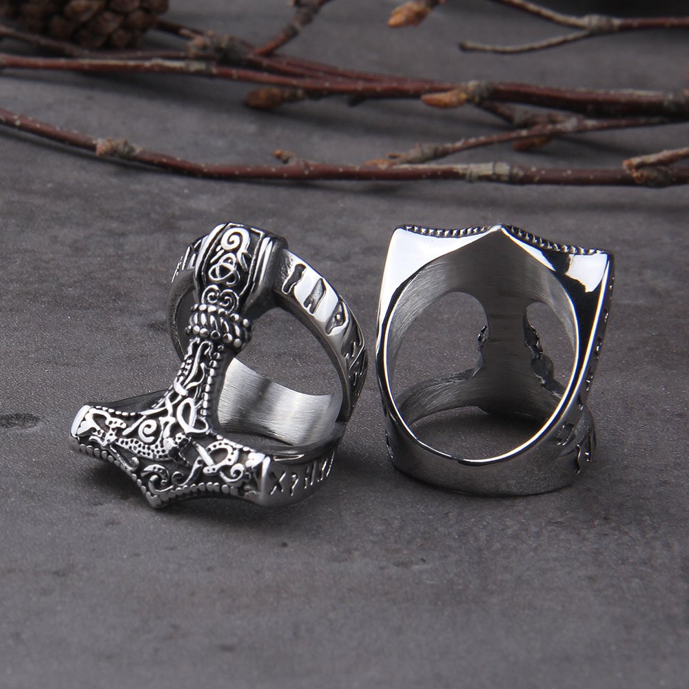 Mjolnir Thor's Hammer Ring