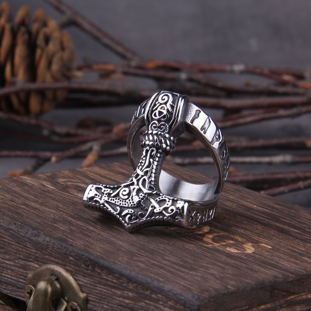 Mjolnir Thor's Hammer Ring