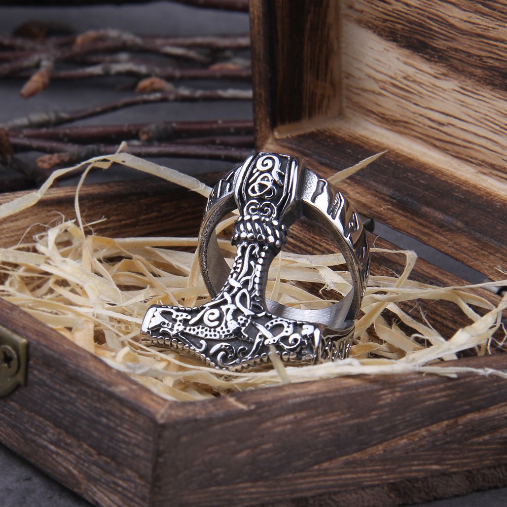 Mjolnir Thor's Hammer Ring