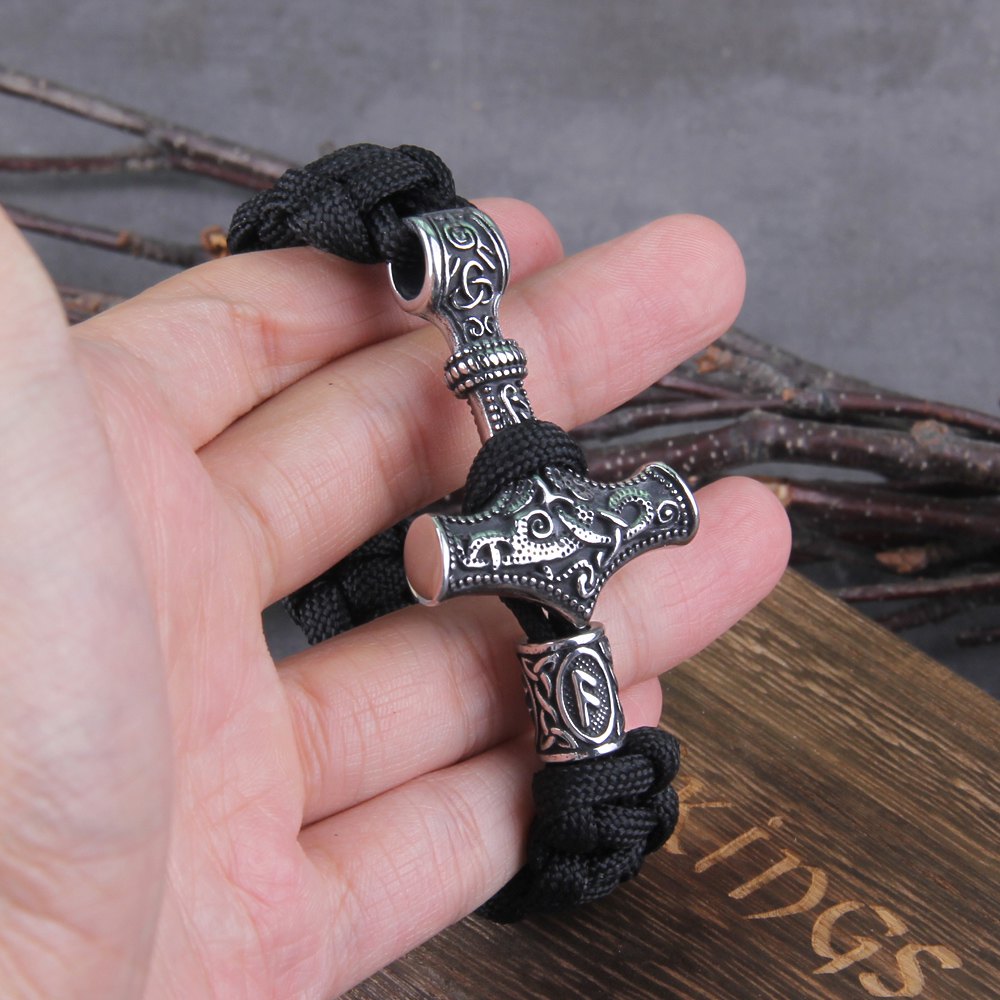 Thor's hammer store bracelet