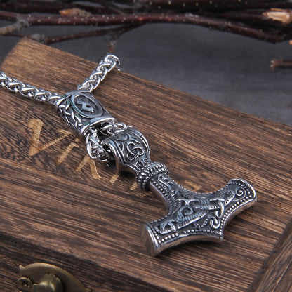 Mjolnir Thor's Hammer Necklace