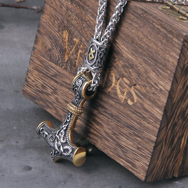 Mjolnir Thor's Hammer Necklace