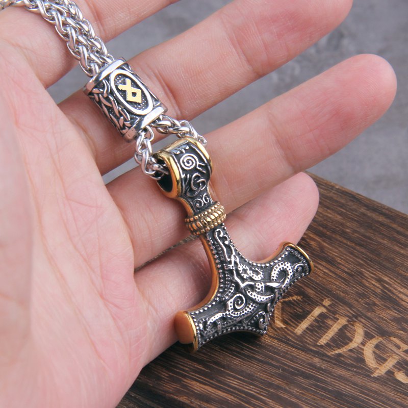 Mjolnir Thor's Hammer Necklace