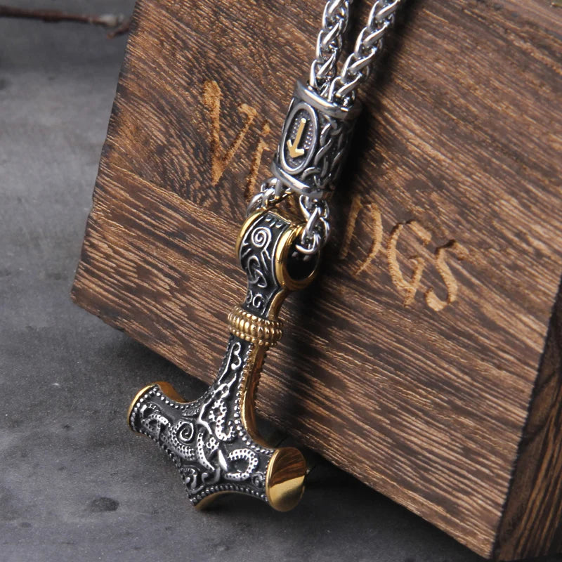 Mjolnir Thor's Hammer Necklace