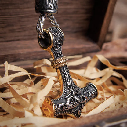 Mjolnir Thor's Hammer Necklace