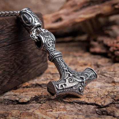 Mjolnir Thor's Hammer Necklace