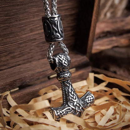 Mjolnir Thor's Hammer Necklace
