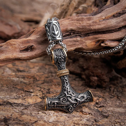 Mjolnir Thor's Hammer Necklace
