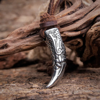 Fenrir Wolf Fang Teeth Necklace