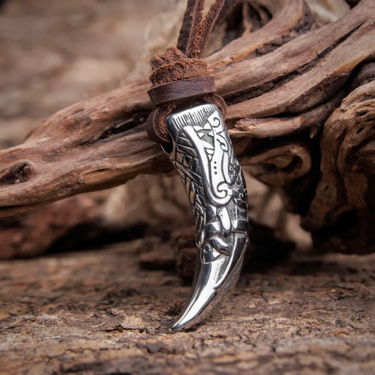 Fenrir Wolf Fang Teeth Necklace