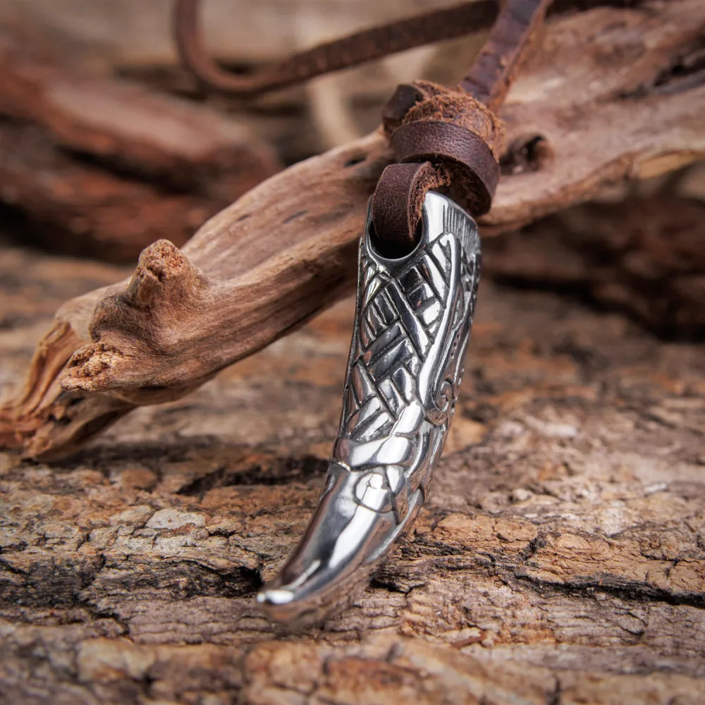 Fenrir Wolf Fang Teeth Necklace