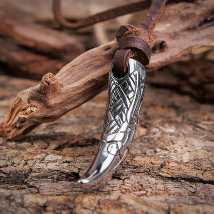 Fenrir Wolf Fang Teeth Necklace