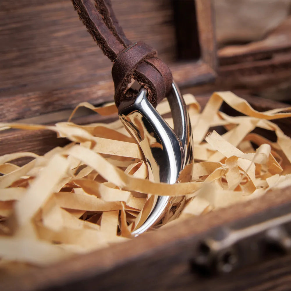 Fenrir Wolf Fang Teeth Necklace