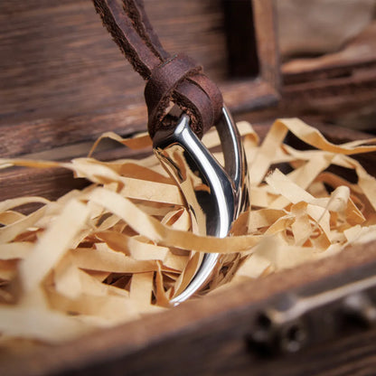 Fenrir Wolf Fang Teeth Necklace