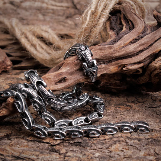 Ouroboros Dragon Necklace