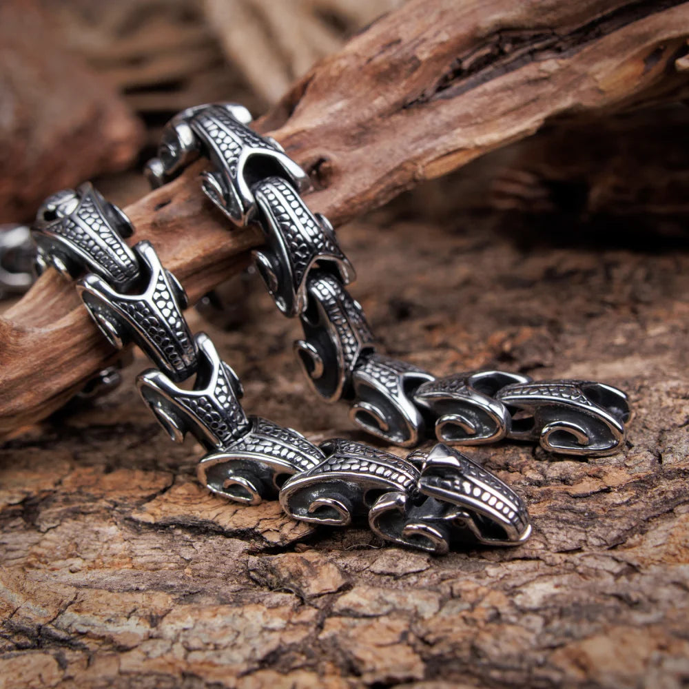 Ouroboros Dragon Necklace