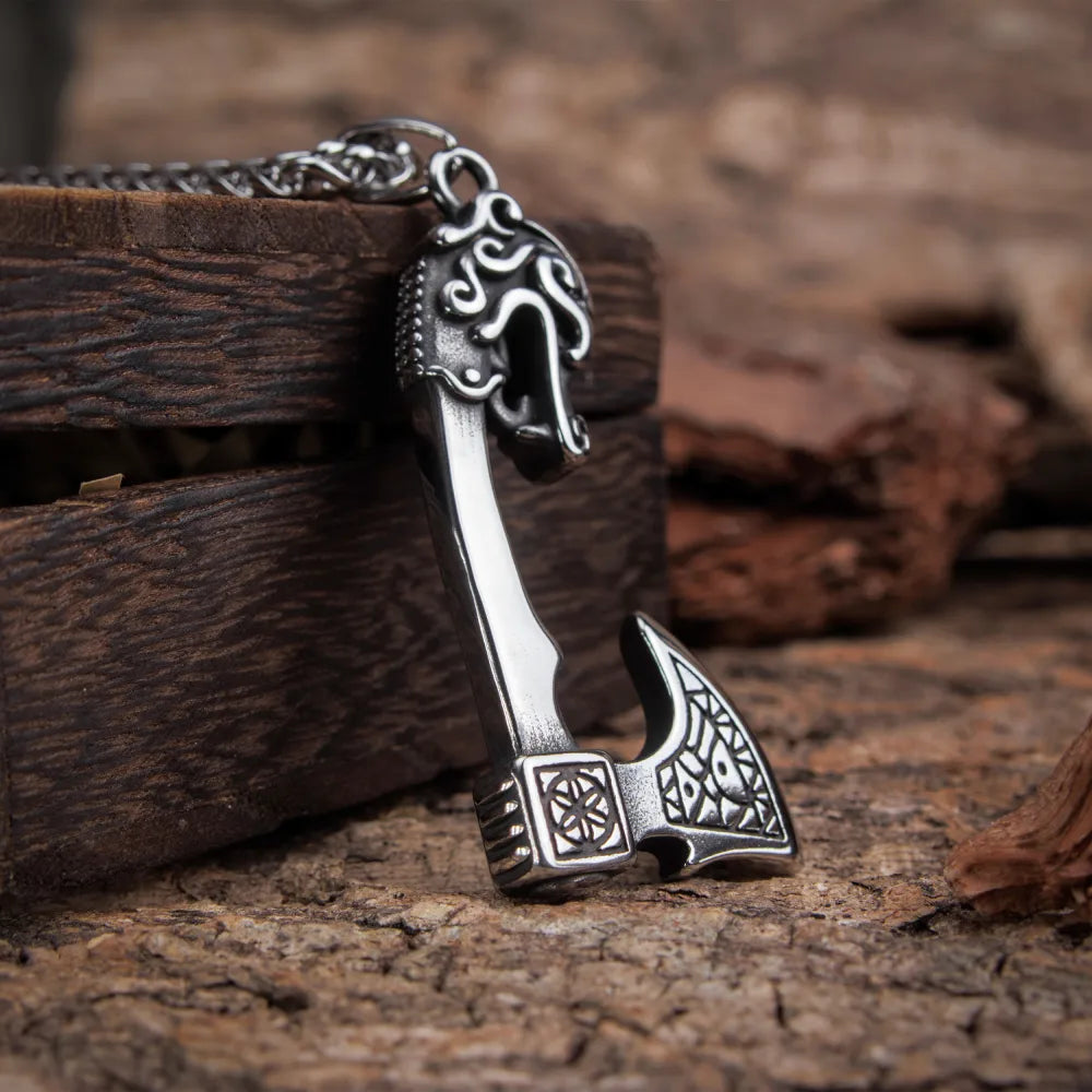 Viking Axe Necklace