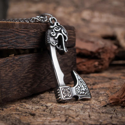 Viking Axe Necklace