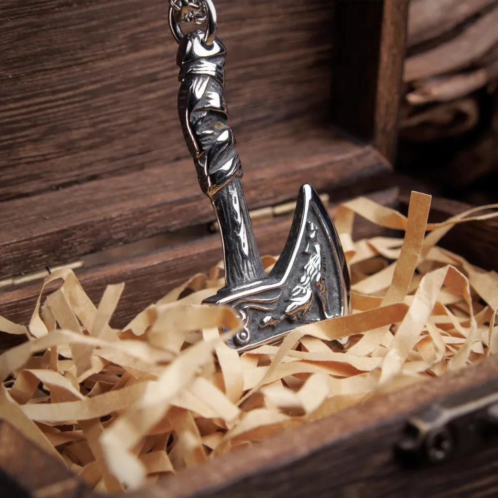 Viking Axe Necklace